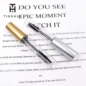 High Quality 10Ml Clear Black <b>Wand</b> Container of Empty Plastic Custom <b>Mascara</b> Tubes Packaging With Brush - Product Image 3