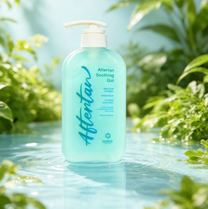 Gel Hidratante Facial Calmante Post-Solar Certificado D&YOU 500ml, Ligero y Refrescante, Cuidado de la Piel Coreano para Calmar Quemaduras Solares - Product Image 4