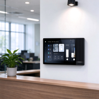 Panel Kontrol 8-inci Terbaik Standar Asia dengan Alexa Terintegrasi, Gateway Multi-Mode, Zigbee Sub-Device, Layar Sentuh untuk Pasar Asia