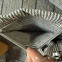 Sac fourre-tout en toile à motif bonbons gris et blanc, grande capacité, décontracté, à bandoulière, pour le shopping et les voyages, sac à main femme bohème unisexe