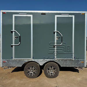 Remorque temporaire pour toilettes ventilées Premium Salle de bains et toilettes mobiles Toilettes portables de luxe à <span class=keywords><strong>vendre</strong></span> - Product Image 1