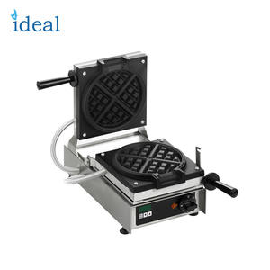 <span class=keywords><strong>Gaufrier</strong></span> rond de qualité commerciale avec affichage numérique - Product Image 3