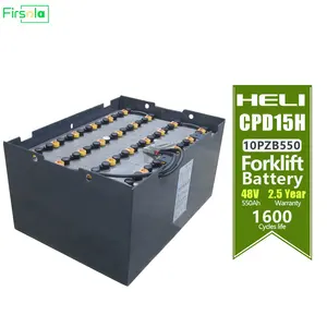 Heli cpd15h 48V 550ah 6pzs550 Pin cho lực kéo điện hoạt động xe nâng kéo Pin