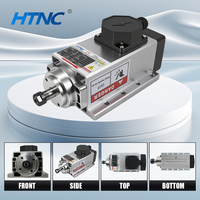 Kit moteur de broche refroidi par air 1,5 kW 24 000 tr/min ER11 ER16 110 V 220 V avec variateur de fréquence (VFD) pour routeur CNC, gravure et fraisage – Stock entrepôt Mexique
