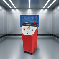 Machine de détartrage à glace sèche à couple élevé, nettoyeur à glace sèche avec contrôle de valve pneumatique pour le nettoyage des fonderies