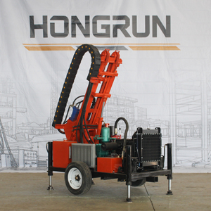 HR-280T 200m 280m Foreuse multifonctionnelle pour puits d'eau, portable, diesel, pour forage de puits - Product Image 3