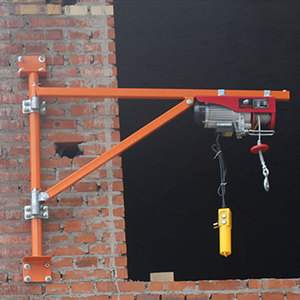 Micro polipasto eléctrico 220V polipasto de grúa de pared decoración del hogar pequeño soporte de columna de grúa de elevación - Product Image 2