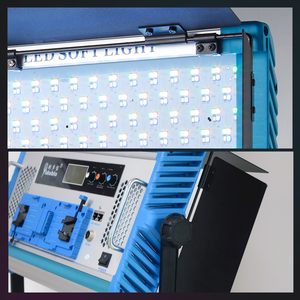 Gran potencia Rgb Luz Auricular Con Película Protectora Rgb Panel Video Luz - Product Image 4
