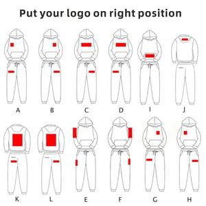 Felpa <span class=keywords><strong>girocollo</strong></span> Oversize da <span class=keywords><strong>uomo</strong></span> con Logo personalizzato 350Gsm, Pullover imbottito tinta unita, con Top foderato per Hip Hop autunnale - Product Image 5