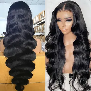 40 50 Inch Bone Straight Human Hair Lace Front Wigs Cuticle Aligned Hd Lace Frontal Wig Vietnamese Raw Hair Wigs For Black Women