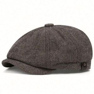 En gros : Chapeaux et casquettes pour hommes - Bérets Gatsby, Casquettes de golf, Chapeaux de soleil Ivy, Bérets en coton tendance, Casquettes décontractées à visière, Bérets Newsboy - Product Image 6