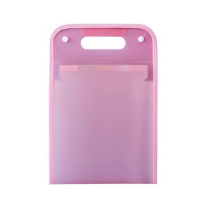 Expanding Wallet <b>A4</b> <b>File</b> Folder Translucent PP Material Handheld Large Capacity Document Organizer for School Office Use - Product Image 5