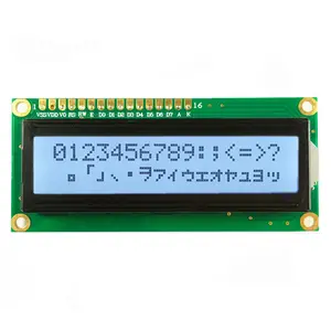 Nhân Vật Hiển Thị 16X2 1602A LCD Hiển Thị Blacklight 5V Màu Xanh/Trắng/Vàng-Màu Xanh Lá Cây Màu 1602 LCD Module