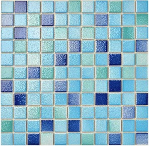 Blue Ocean vách đá tráng men phòng tắm chống trượt hồ bơi khảm Gạch gốm khách sạn tắm backsplash tường sứ khảm gạch - Product Image 1