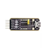 Módulo Waveshare CH343G USB a UART TTL - Convertidor Serial Multiinterfaz (Micro/Mini/Tipo-A/Tipo-C) para Raspberry Pi