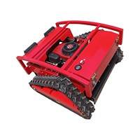 Tondeuse à gazon robotisée autopropulsée de qualité industrielle, grande puissance 9HP, télécommandée, nouveau design, moteur à essence 225cc, 4-en-1 DF
