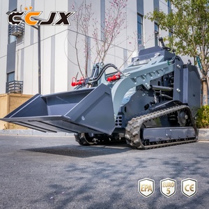 Chargeuse sur chenilles Kubota 25HP CE EPA, système hydraulique équipé d'une benne, compatible avec divers équipements pour travaux au sol - Product Image 3