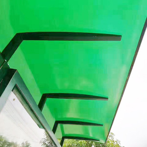 Plaque de gelcoat en plastique renforcé de fibres de verre de 4 mm pour abri de bus - Product Image 3