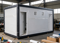 Unité de toilettes modulaire préfabriquée entièrement équipée pour les toilettes de parc / les toilettes d'événements, unité sanitaire, unité de toilettes publiques modulaire préfabriquée