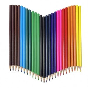 Lot de 12 crayons de couleur triangulaires en bois 3.0, crayons de couleur Lapis De Cor, fournitures scolaires pour galerie d'art - Product Image 4