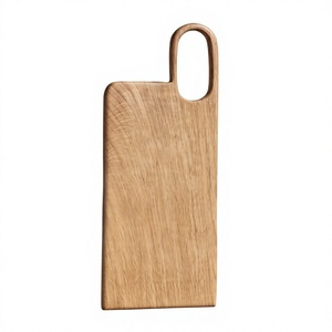 Planche à découper en bois rustique de luxe, de haute qualité, écologique, réversible, plateau à fromage, plateau de service pour le pain - Product Image 1