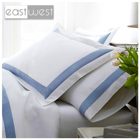 Literie en coton égyptien de qualité supérieure, design patchwork noir et blanc, nouveau design East West