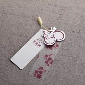 Etiquetas Colgantes Transparentes de Lujo con Logotipo Personalizado al por Mayor, Etiquetas de Papel para Ropa y Accesorios para el Cabello - Product Image 1