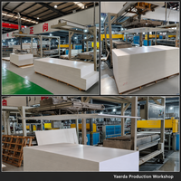 Revestimiento WPC de 9 mm Directo de Fábrica, Diseño Moderno 3D, Revestimiento de PVC Compuesto para Cocina, Instalación Rápida para Exteriores