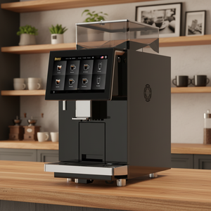 Máquina <span class=keywords><strong>de</strong></span> <span class=keywords><strong>Espresso</strong></span> Comercial para Cadenas <span class=keywords><strong>de</strong></span> Tiendas, para Café Negro Puro, con <span class=keywords><strong>Brazo</strong></span> Robótico y Sistema <span class=keywords><strong>de</strong></span> Pago Móvil - Product Image 1