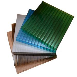 แผ่นโพลีคาร์บอเนตผนังสองชั้นแบบหุ้มฉนวนสำหรับอาคารอุตสาหกรรมและการเกษตร - Product Image 5