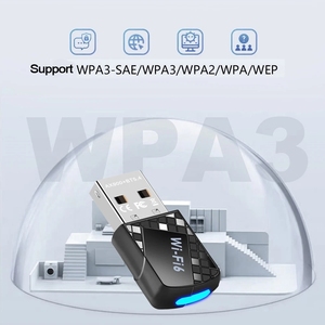 Nhà máy trực tiếp bán xách tay Wifi 6 ax900 bt5.4 lái xe miễn phí Card mạng không dây USB Wifi Adapter - Product Image 4