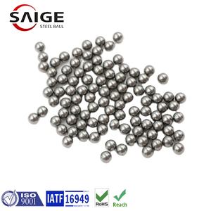 Solid Mirror Plain Factory Ventas directas Pulido galvanizado SUS304 G200 3.175MM 5.556MM 9.525MM Bola de acero inoxidable para válvula - Product Image 1