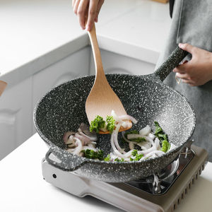 Beechwood Wooden Spatulas 4 Piece Set Nonstick Kitchen Utensils For Nonstick <b>Pans</b> - Product Image 5