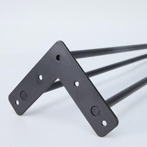 Solid Iron <b>Wire</b> <b>Table</b> Legs Heavy Duty Industrial Design For <b>Coffee</b> Desk Bar Office Dining Furniture - Product Image 2