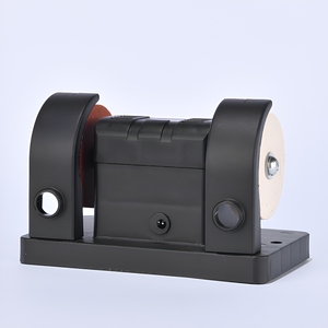 Aiguiseur de couteaux, petit meuleur de table avec deux meules, petite machine de polissage électrique domestique à vitesse variable - Product Image 4