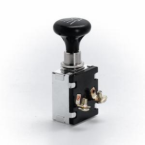 Interruptor de faros delanteros de 12V universal con varilla de tracción de dos/tres posiciones y cuatro pines para coches, camiones, autobuses y yates - Product Image 1