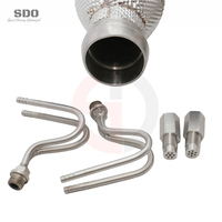 Downpipe Catalizado de Alto Flujo y Alta Calidad SDO para McLaren Artura Coupé MCLA 3.0T 2022+ con Escudo Térmico para Escape de Alto Rendimiento