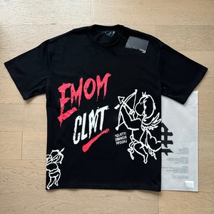 Productos para Dropshipping 2026: Camiseta de Hombre con Estampado de Emociones Mixtas, Marca de Moda Urbana, 100% Algodón, Calidad Superior, Corte Corto - Product Image 5