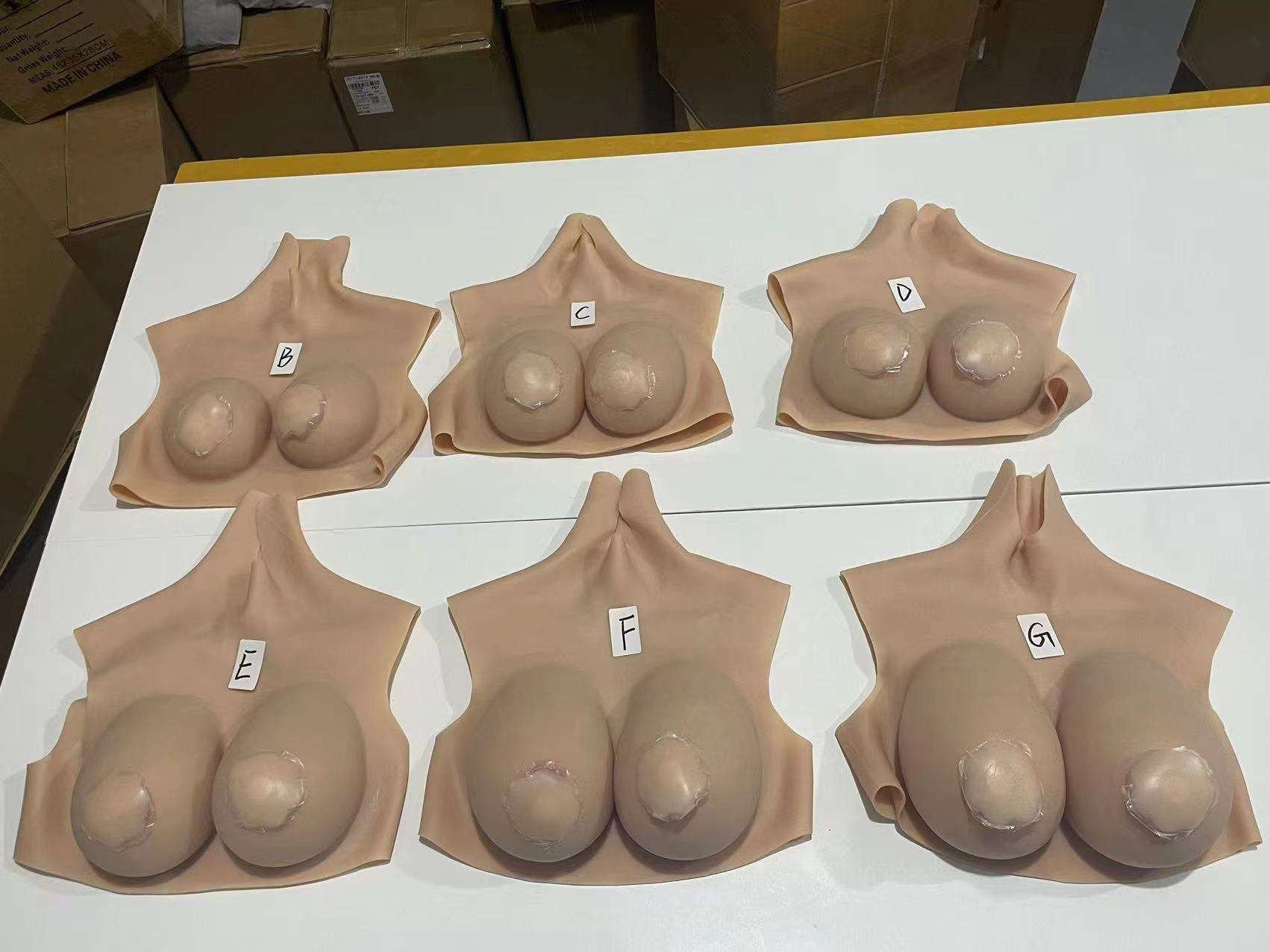B seins en silicone