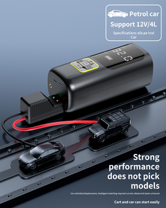 Xách tay không dây mini máy bơm không khí kỹ thuật số Tire Pressure Gauge 150 PSI Max 12V DC xe lốp <span class=keywords><strong>Inflator</strong></span> 4000mAh pin không có đánh giá nào - Product Image 6