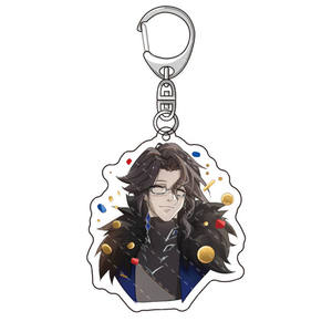 พวงกุญแจการ์ตูนอะนิเมะ genshin Mika cyno kaedehara <span class=keywords><strong>kazuha</strong></span> scaramouche เครื่องประดับพวงกุญแจรถผู้ชาย - Product Image 2