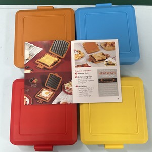 Machine à <span class=keywords><strong>sandwich</strong></span> multifonction transfrontalière 1000W+ et plaque de cuisson pour grill domestique, pour 2-3 tranches de <span class=keywords><strong>pain</strong></span>, barbecue et friture d'œufs - Product Image 2