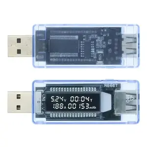 USB Voltage Ammeter Voltmeter Power Capacity Mobile Power Tester Detector Battery Capacity Tester