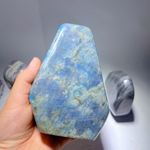 Pietra Naturale di Labradorite Lucidata a Forma Libera con Riflessi Iridescenti per <span class=keywords><strong>Guarigione</strong></span> e Decorazione - Vendita all'Ingrosso - Product Image 5