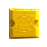 Borne de signalisation routière réfléchissante en plastique haute luminosité, design œil de chat, capacité de charge supérieure à 200 kN, durée de vie supérieure à 5 ans, économique.