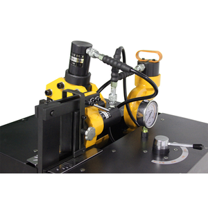 CE Approved Portable Hydraulic Busbar <b>Punching</b> Cutting Bending Processing <b>Machine</b> DHY-200 - Product Image 3