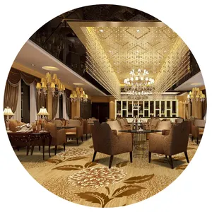 豪华五星级酒店耐火高品质阿克明斯特宴会厅地毯高品质酒店地毯