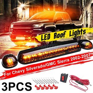 Feux de position latéraux LED pour toit de cabine, feux de signalisation supérieurs pour Chevy Silverado GMC Sierra SUV 2002-2007 - Product Image 1