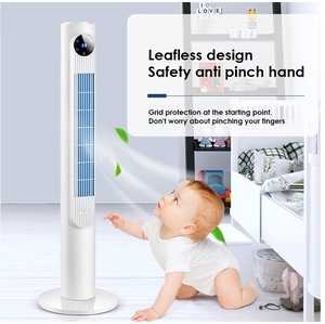 Điện đứng không khí tháp người hâm mộ <span class=keywords><strong>60W</strong></span> bệ đứng làm mát không cánh - Product Image 6