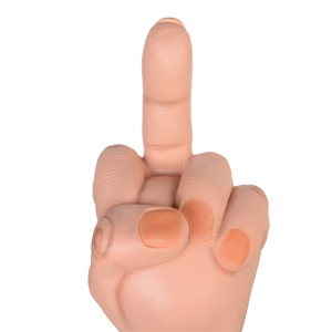 Maschera per dito medio verticale in lattice piena testa verticale maschera per dito medio di Halloween - Product Image 5